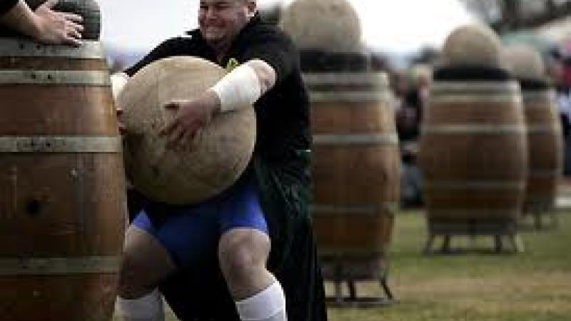 Highland games offer different type of games.